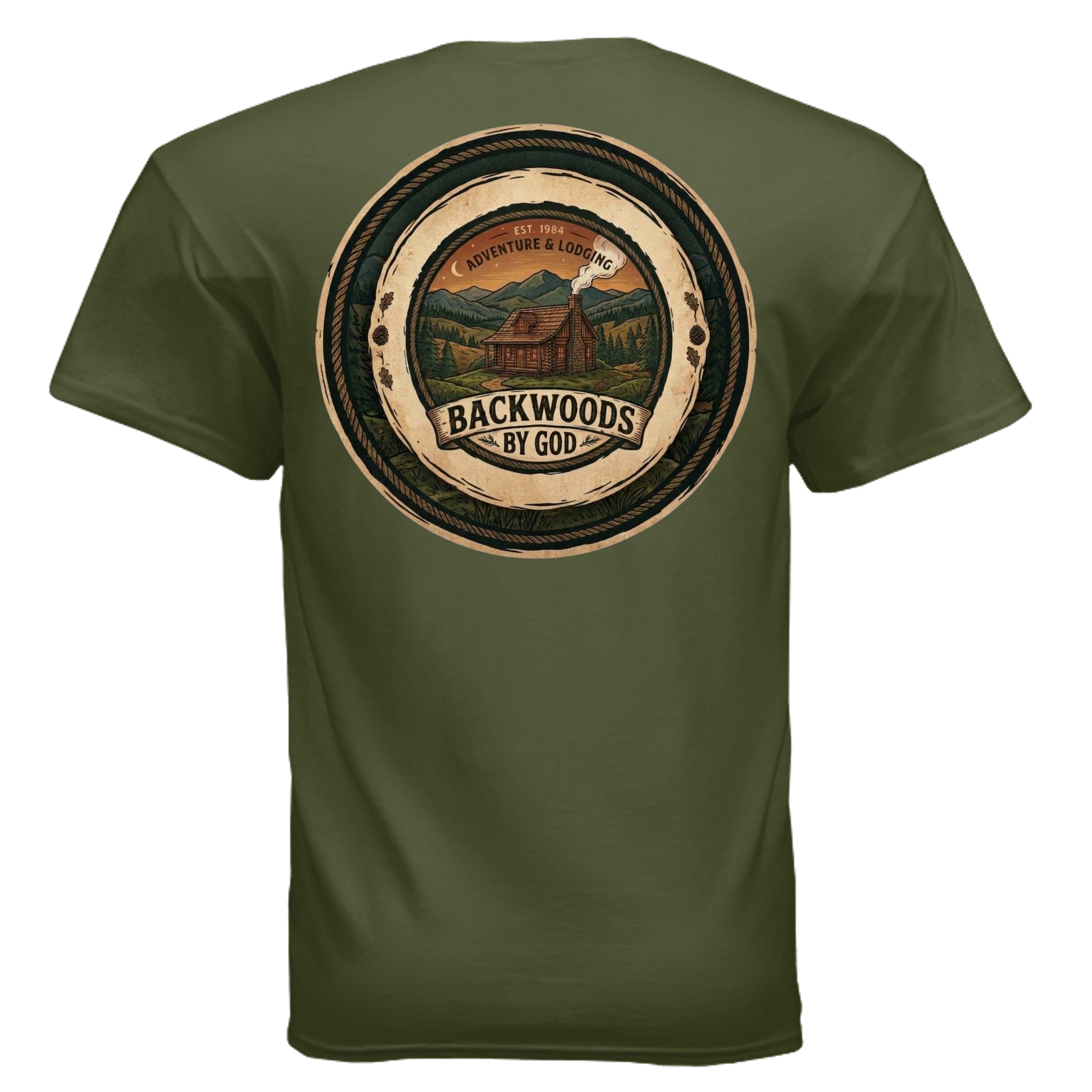 MILITARY GREEN - G500 - BACK