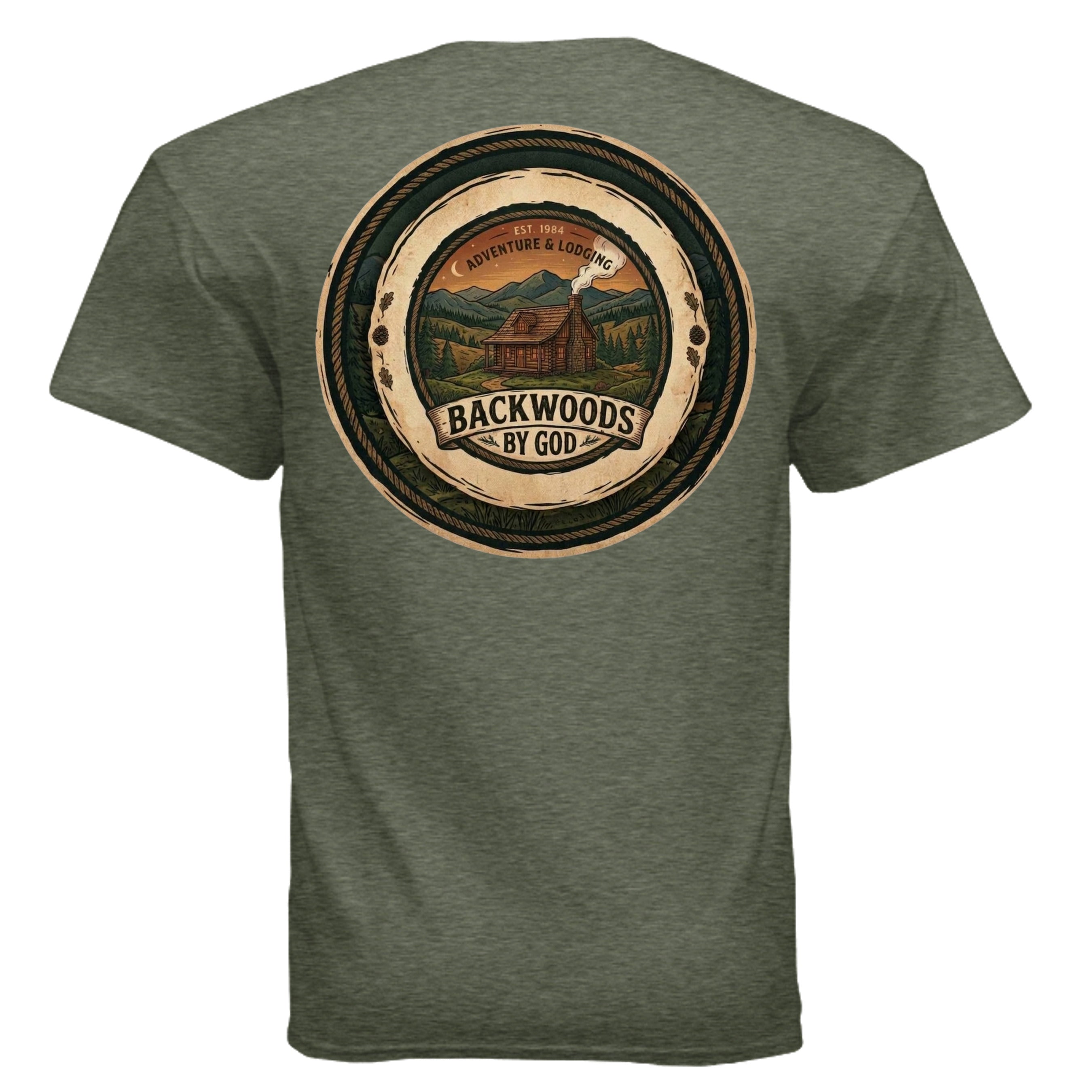 HEATHER MILITARY GREEN - G500 - BACK