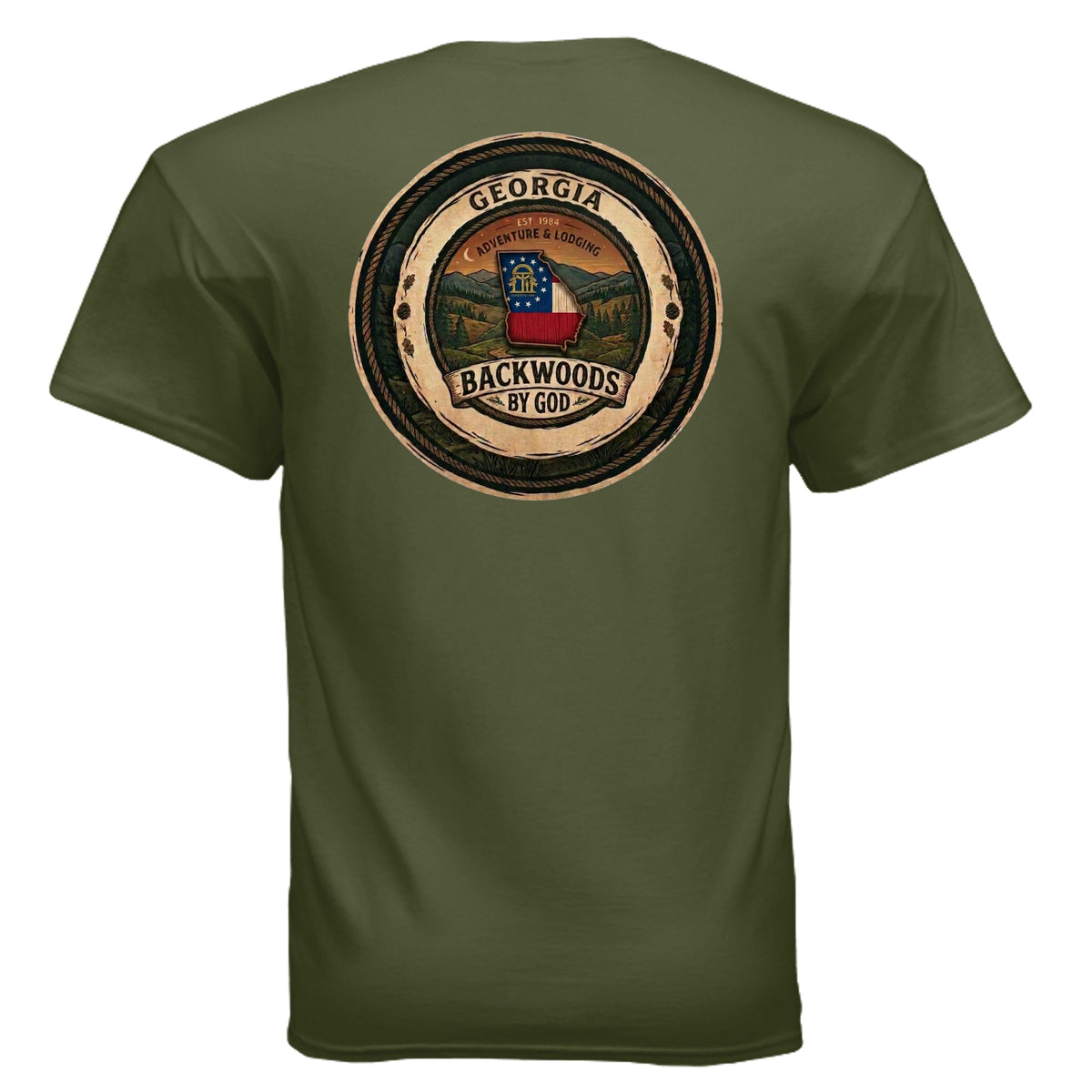 MILITARY GREEN - G500 - BACK